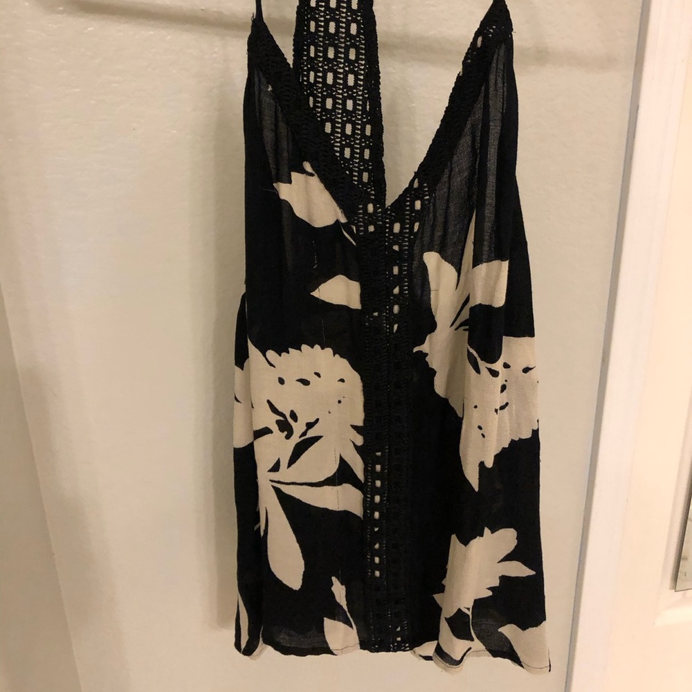 Tank Top with flowers